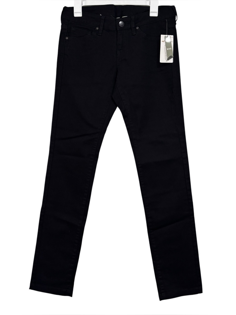 MNG Mango NWT Black Skinny Jeans Size 8 Women's